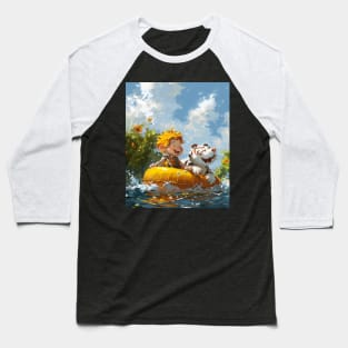 Calvin and Hobbes Nature Baseball T-Shirt